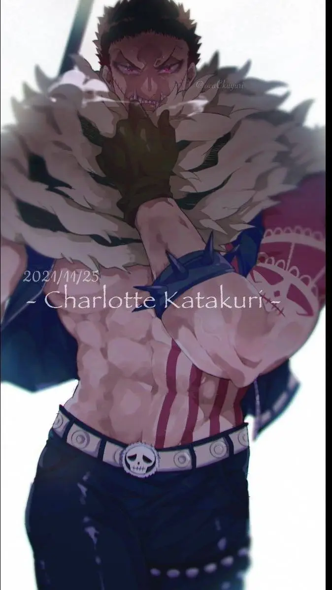 ai character: Charlotte Katakuri background