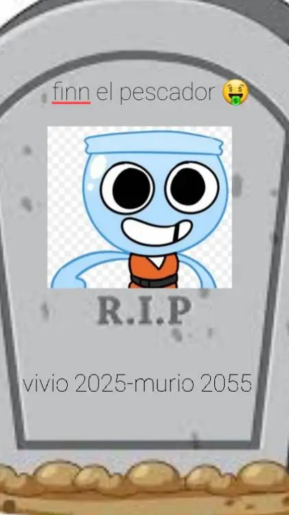 ai character: descansa en paz... background