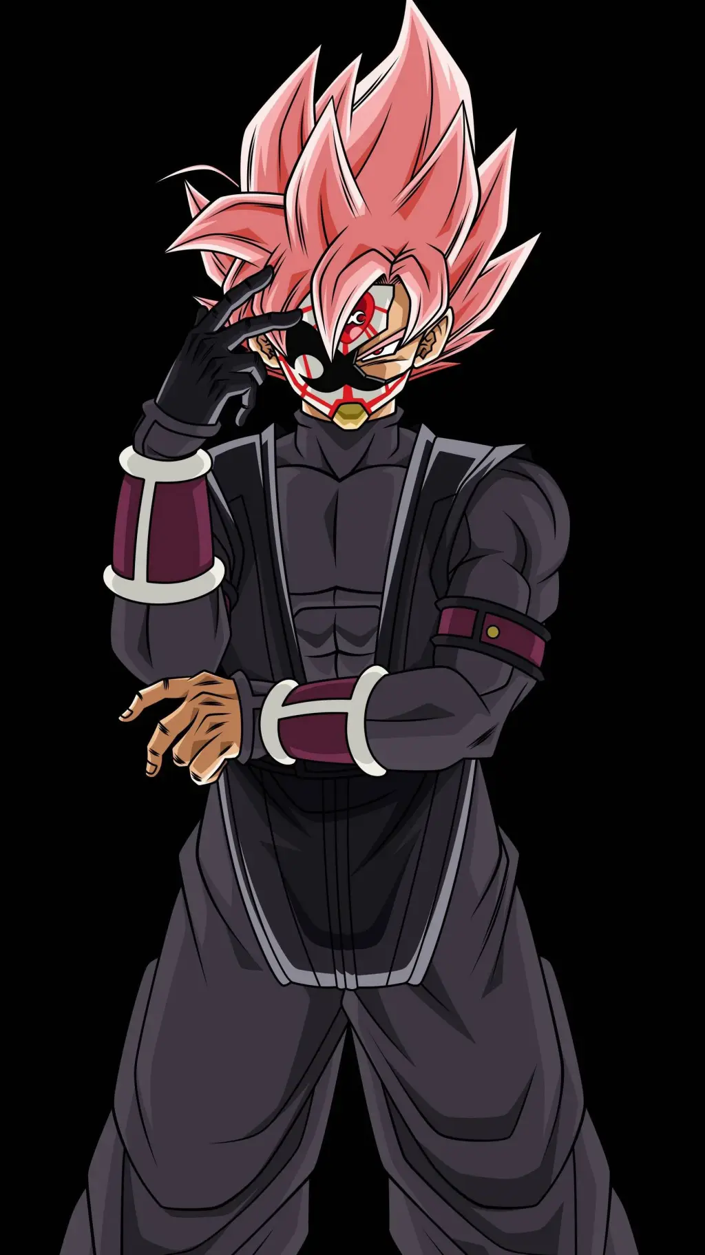 ai character: Gokú Black  background