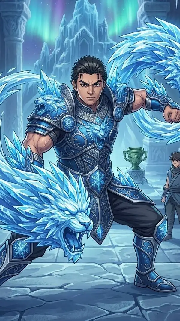 ai character: Kevin el héroe  background