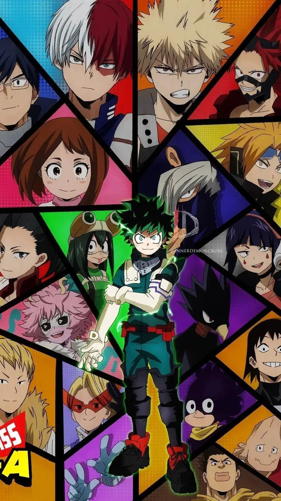 ai character: Mha background