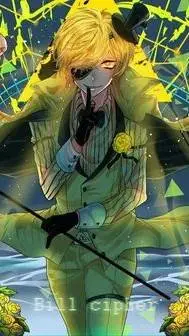ai character: Bill Cipher background