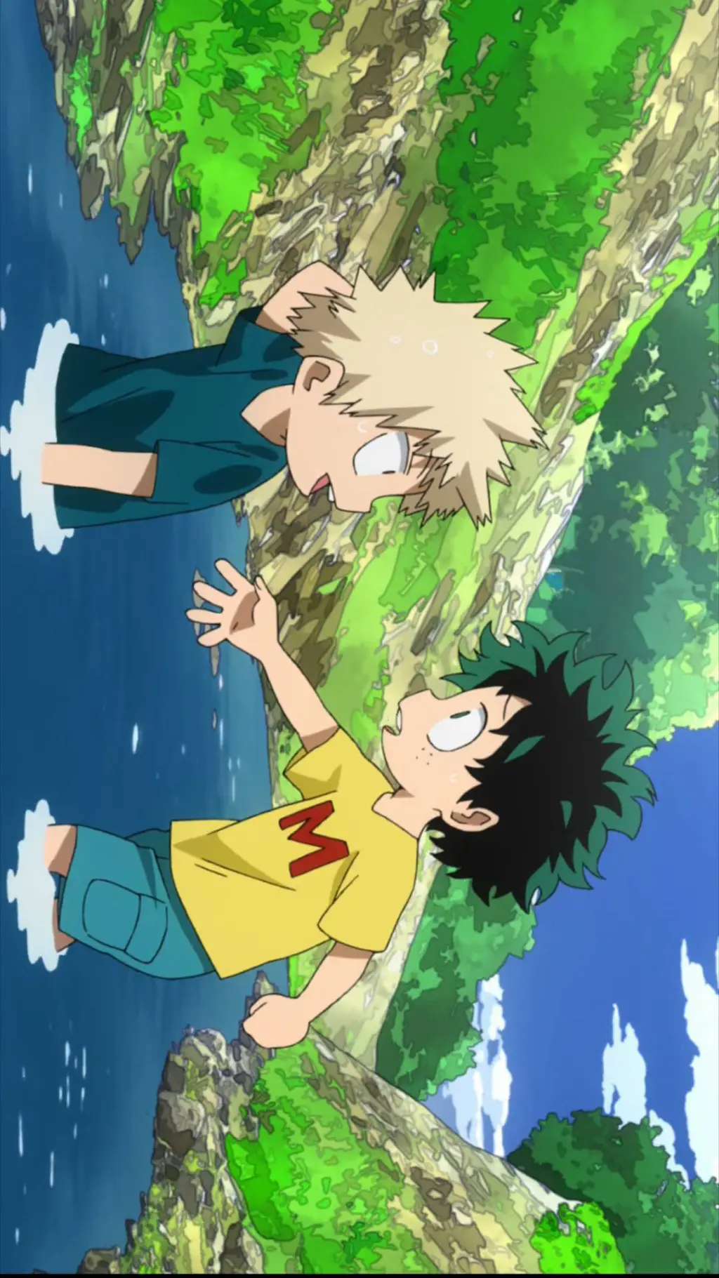 ai character: Bkdk river scene background