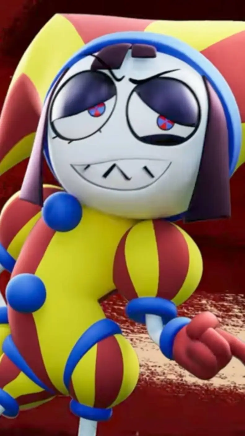 ai character: Evil Pomni background