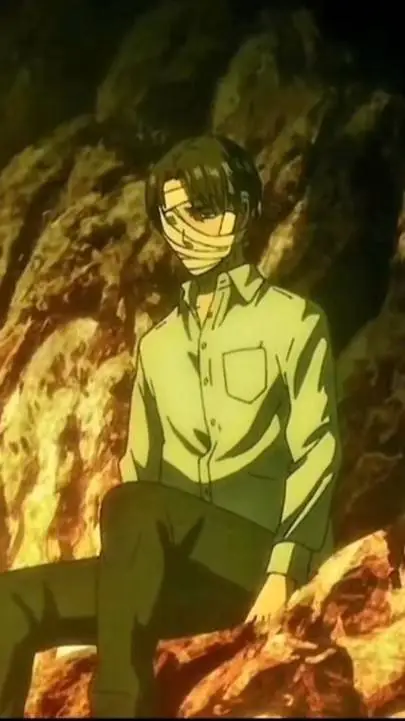 ai character: Levi Ackerman  background