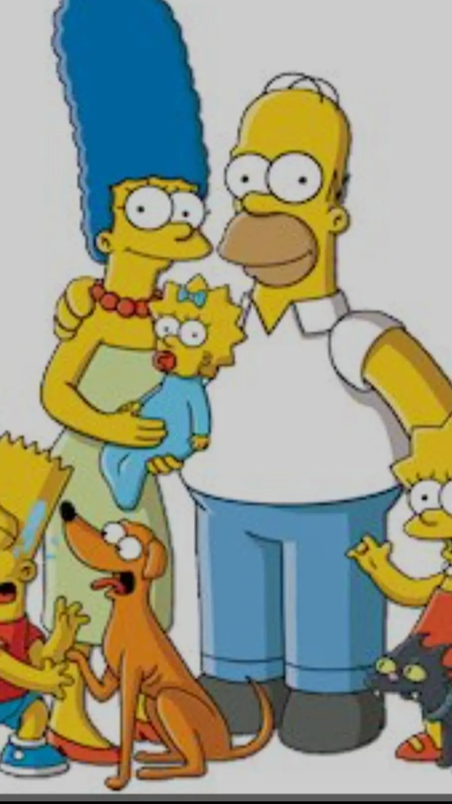 ai character: The Simpsons background