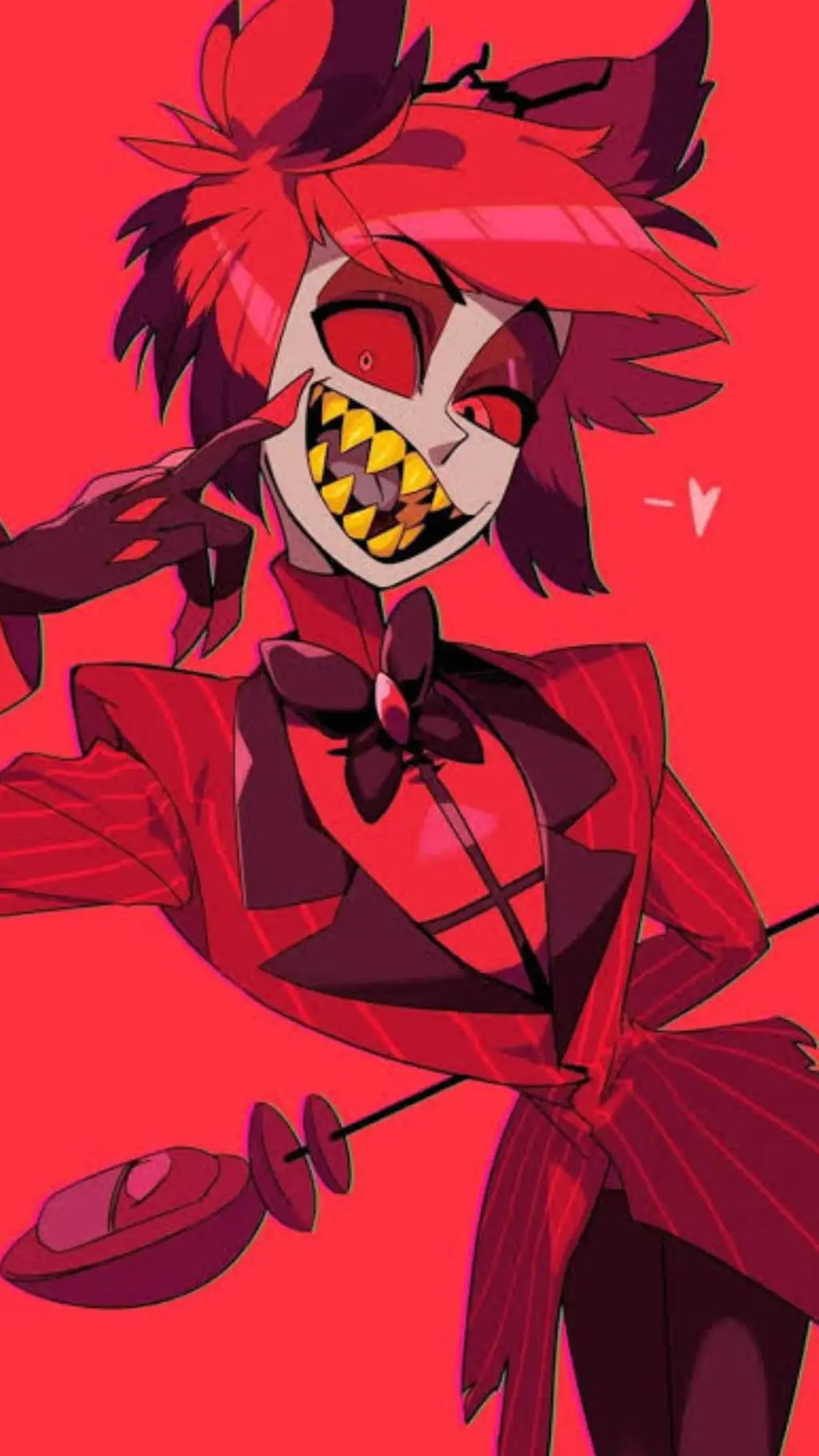 ai character: ~•°Alastor°•~ background