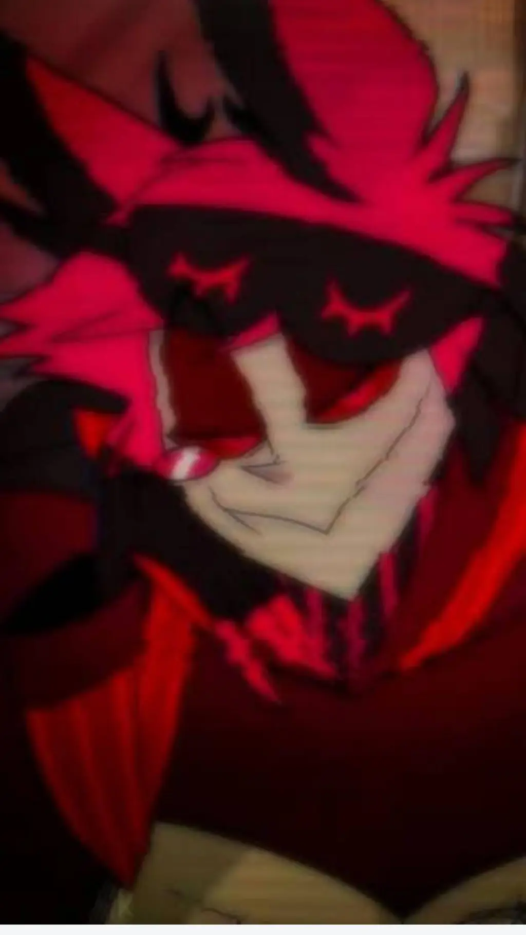 ai character: ^«Alastor sleep»^ background