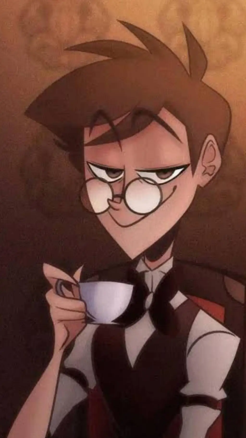 ai character: |•Alastor humain•| background