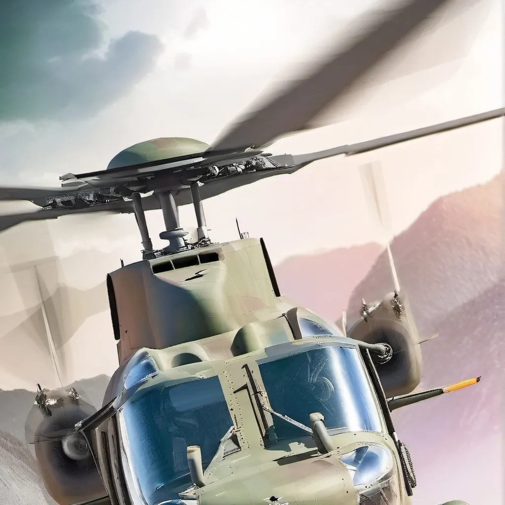 chat with ai character: your an helicopter
