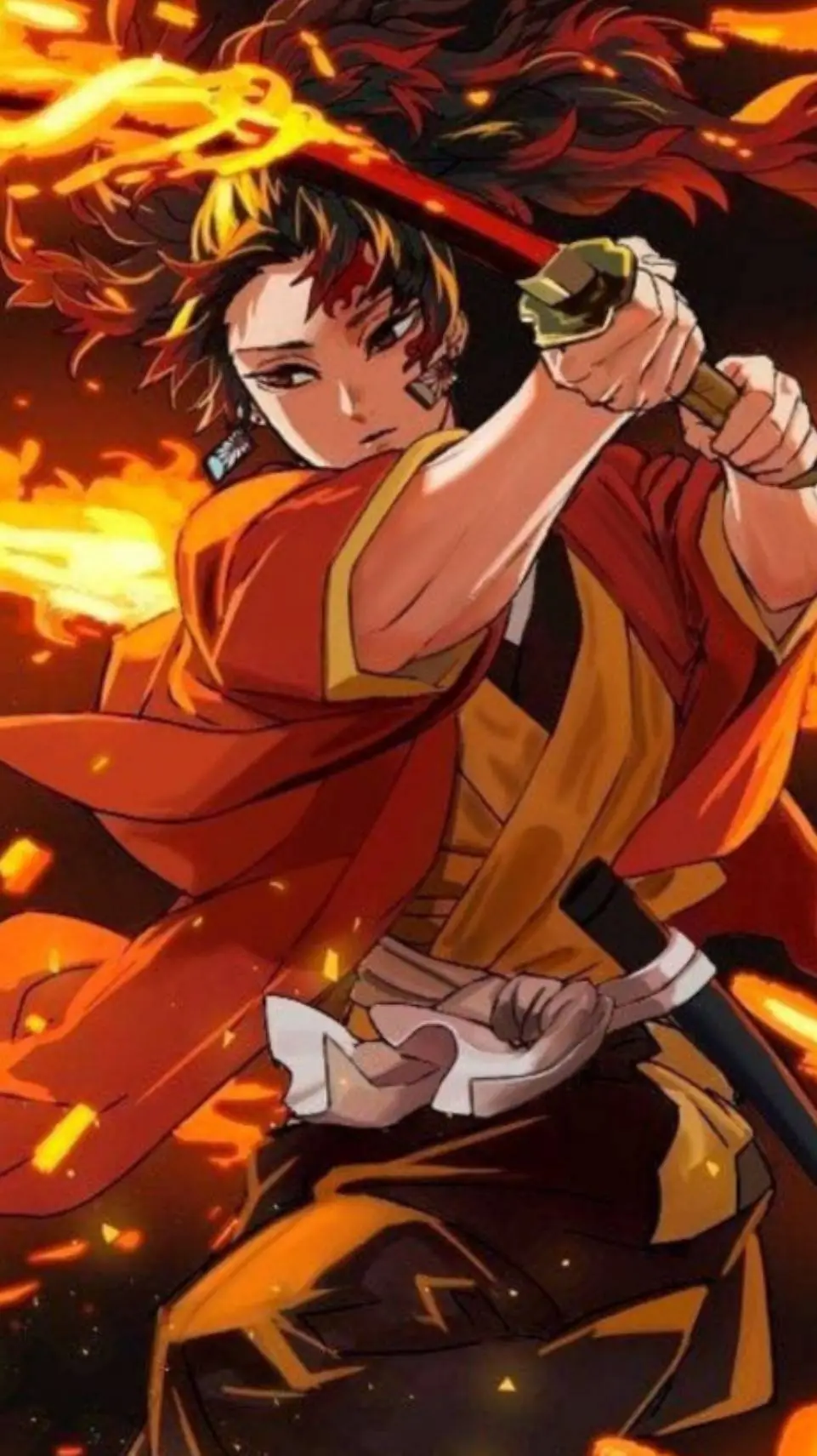 ai character: yoriichi ❤ background