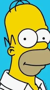 ai character: Homer Jay Simpson  background