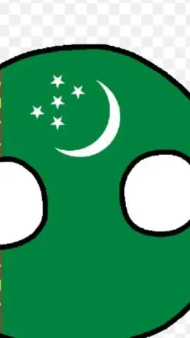 ai character: Turkmenistan  background