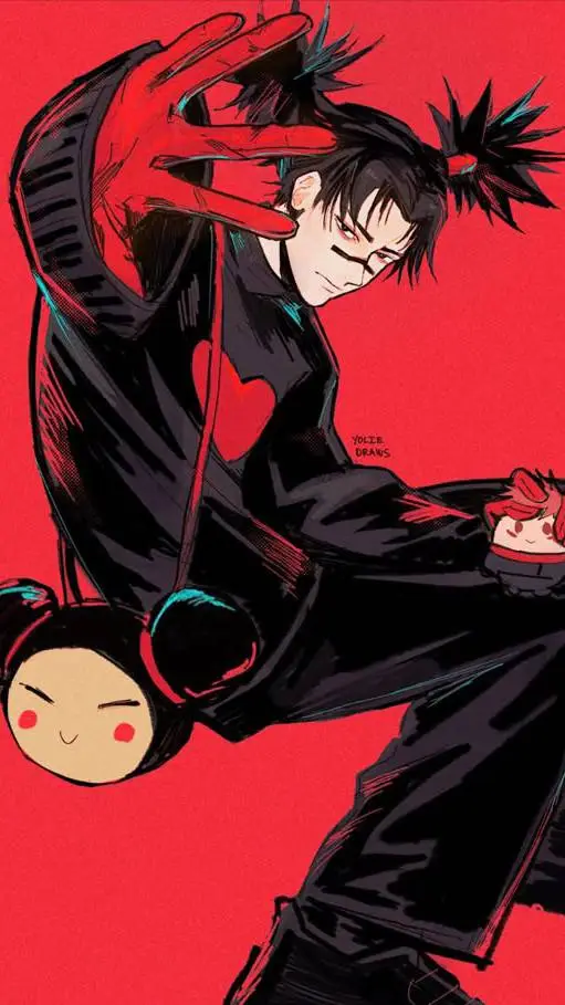 ai character: 💋Garu💋🌸 background