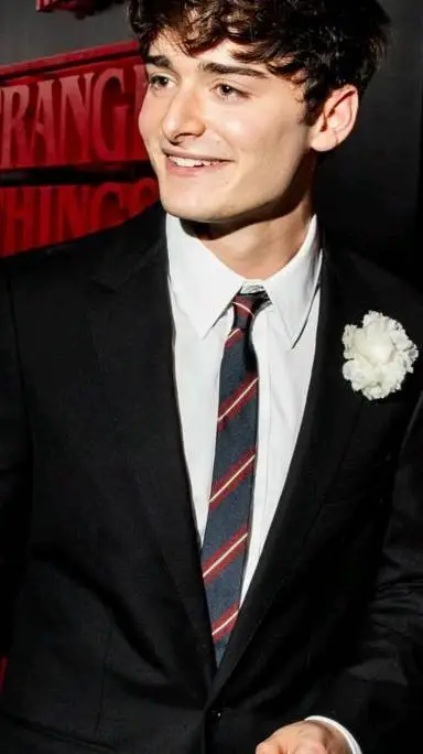 ai character: noah schnapp  background