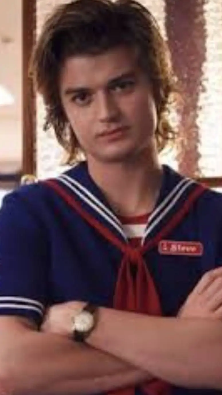 ai character: Steve Harrington  background
