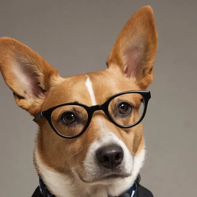 chat with ai character: smart dog