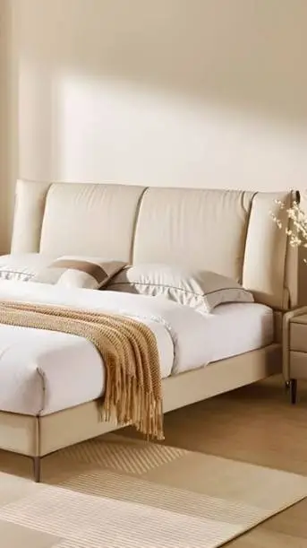 ai character: Bed background