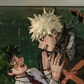 chat with ai character: ☆bakugo xdeku☆