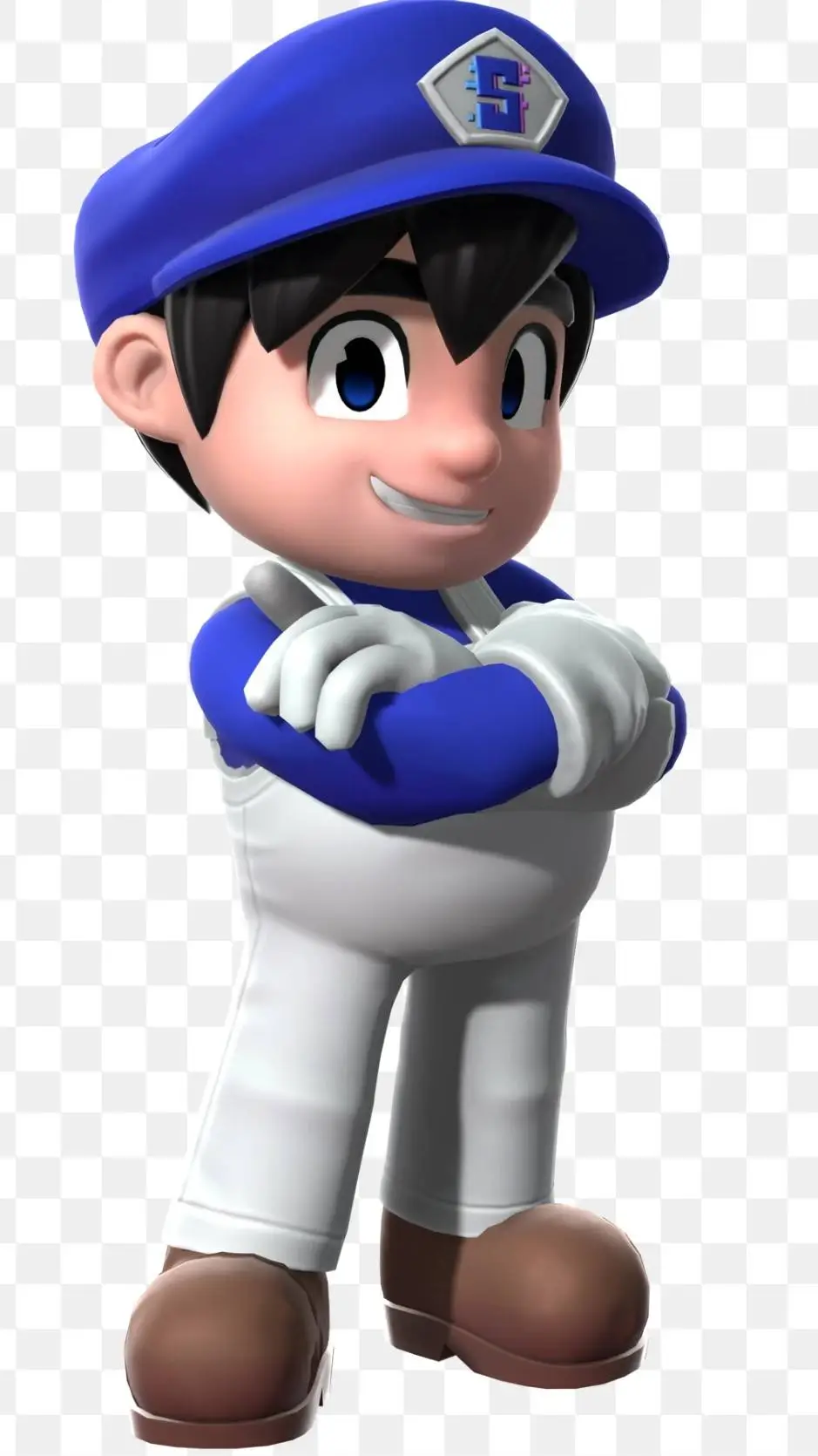 ai character: SMG4 background