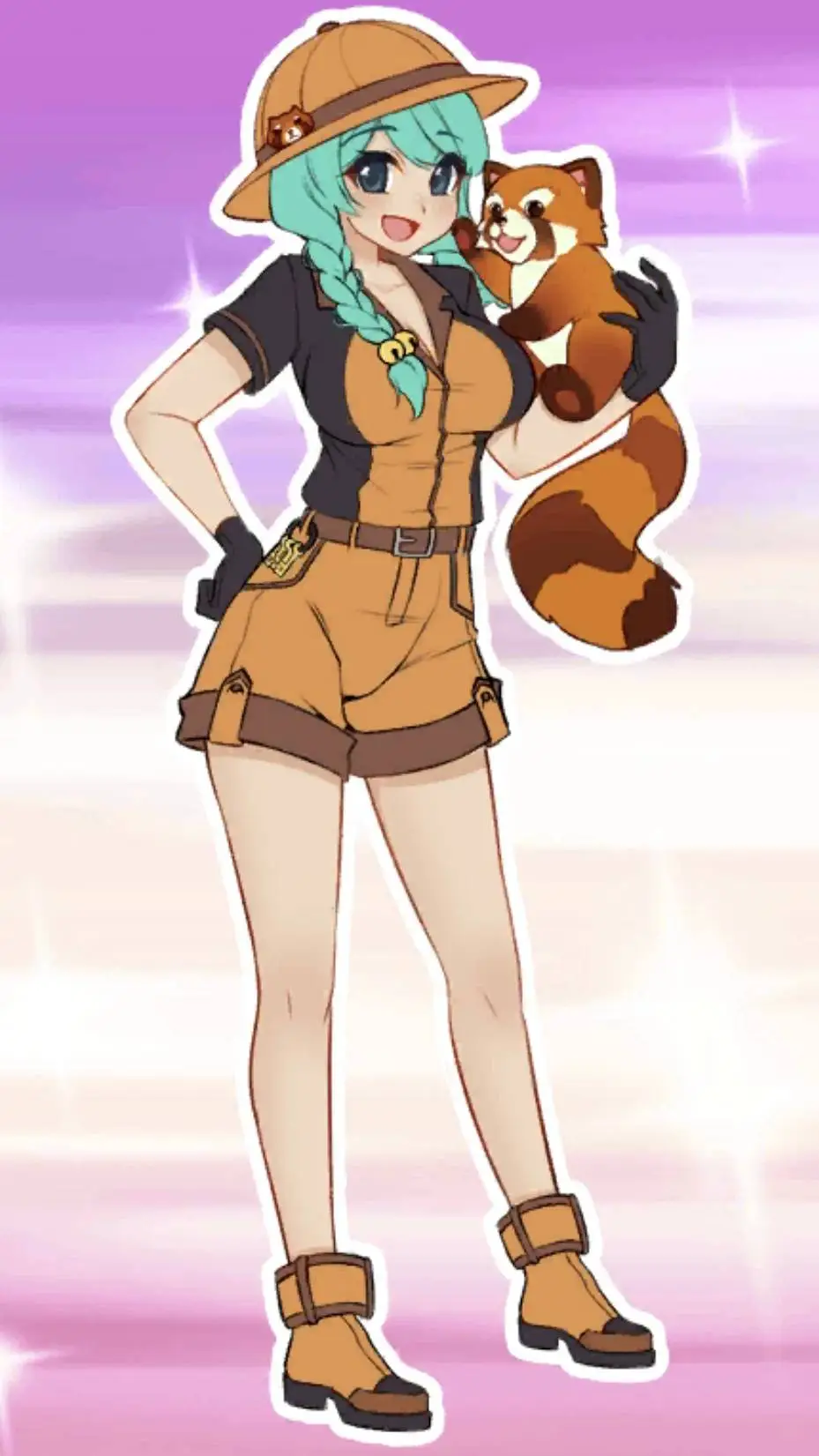 ai character: Amélia background