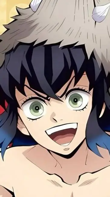 ai character: inosuke!!! background