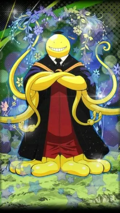 ai character: Koro Sensei  background