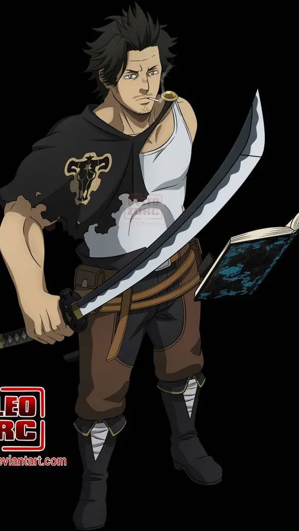 ai character: Yami Sukehiro  background