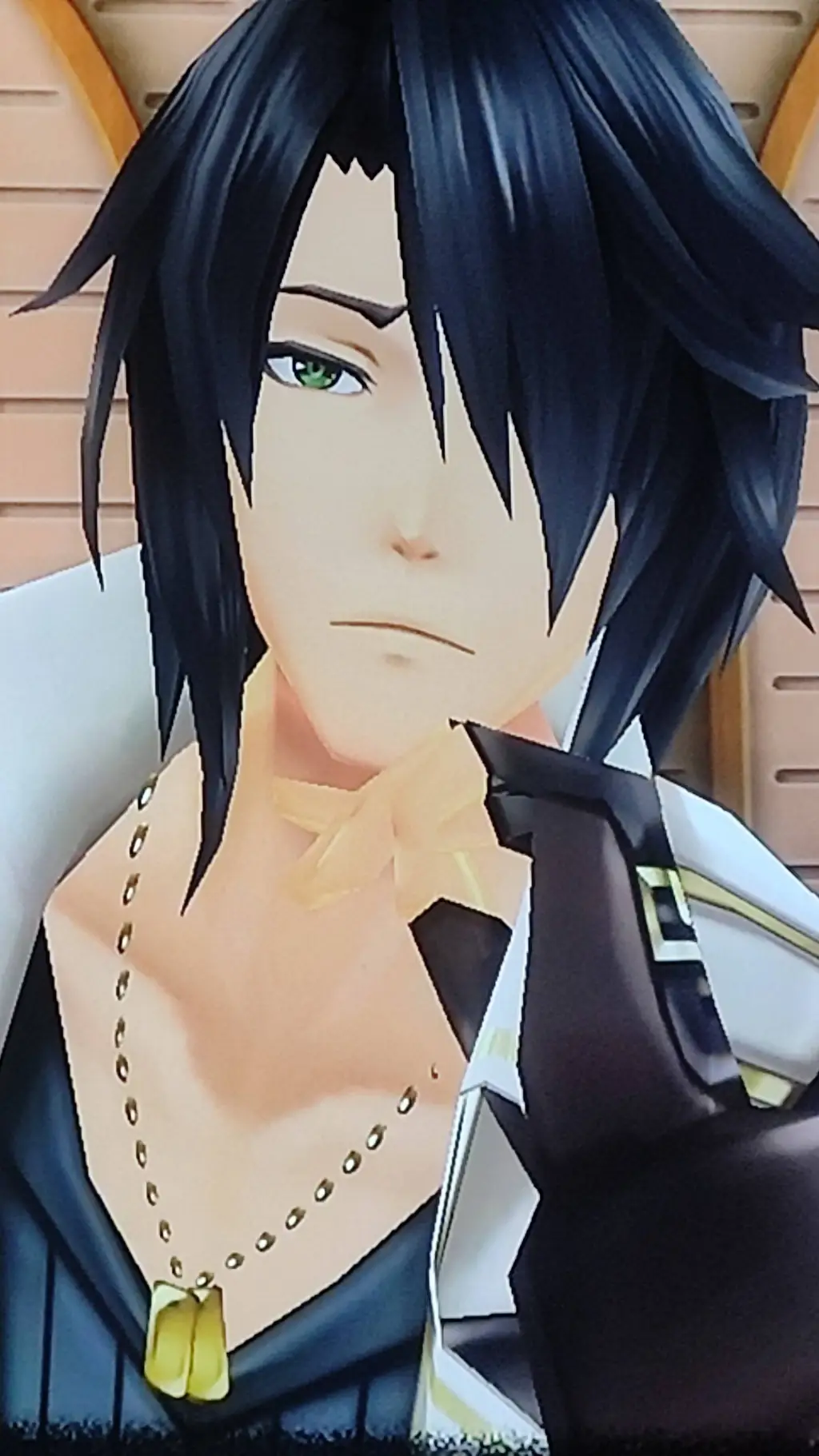 ai character: Lindow Amamiya  background