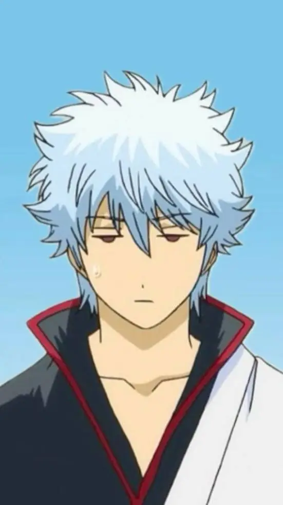 ai character: Gintoki Sakata  background