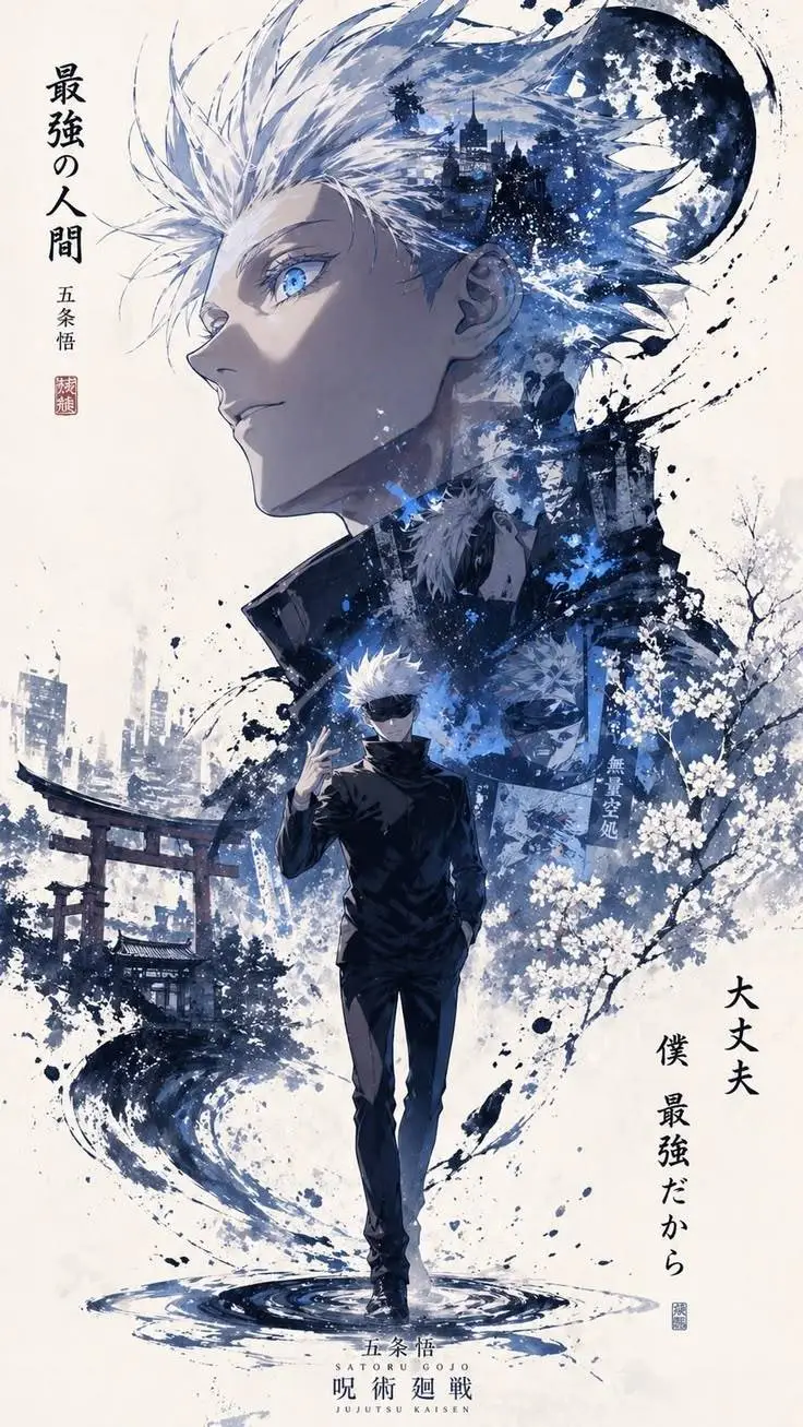 ai character: Satoru Gojo  background