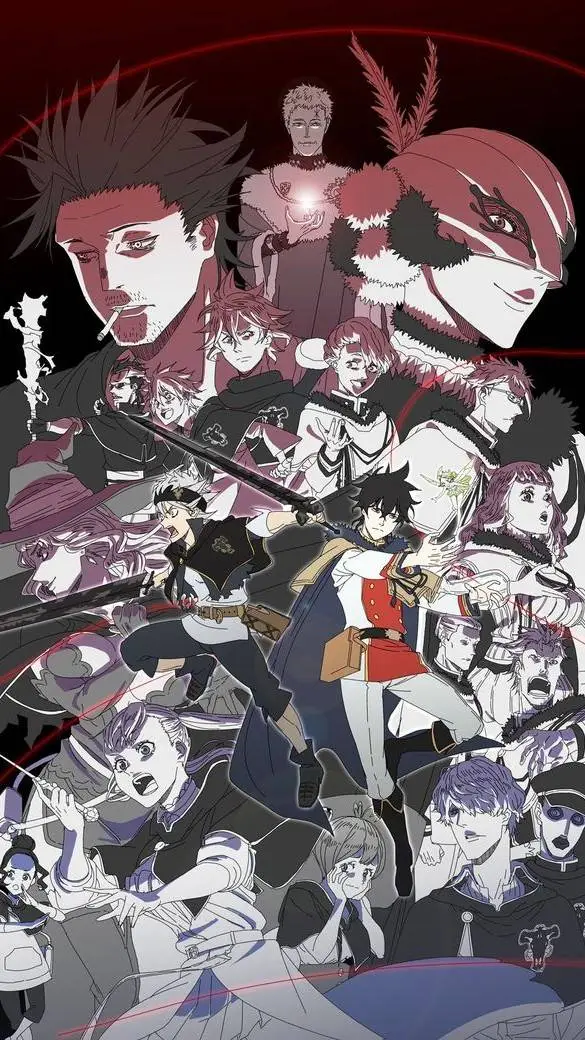 ai character: Black Clover  background