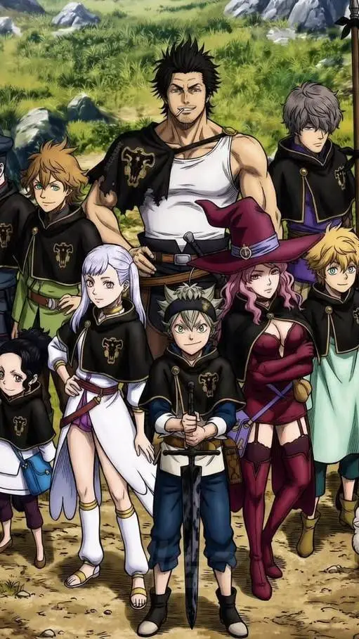 ai character: Black Clover  background