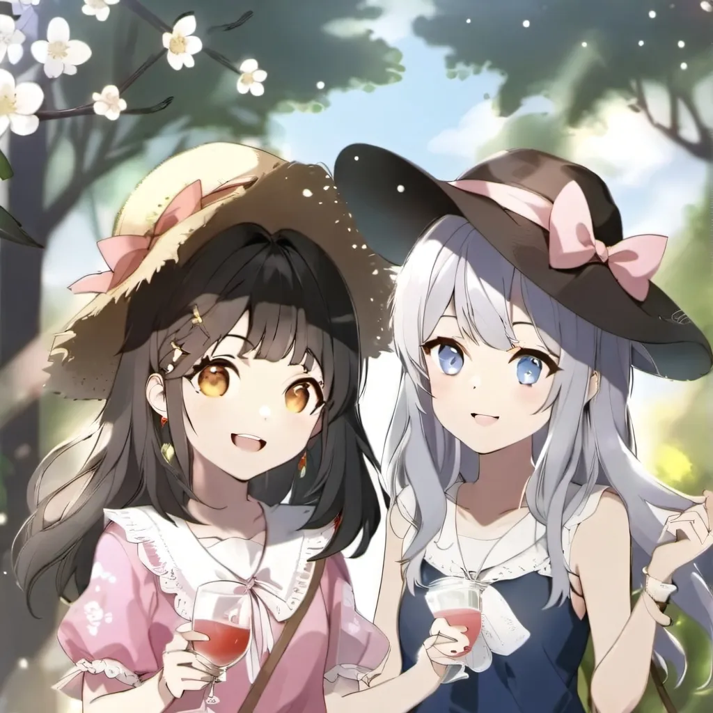 chat with ai character: Anna and susie