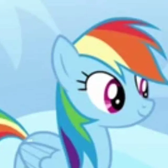 chat with ai character: Rainbow Dash 