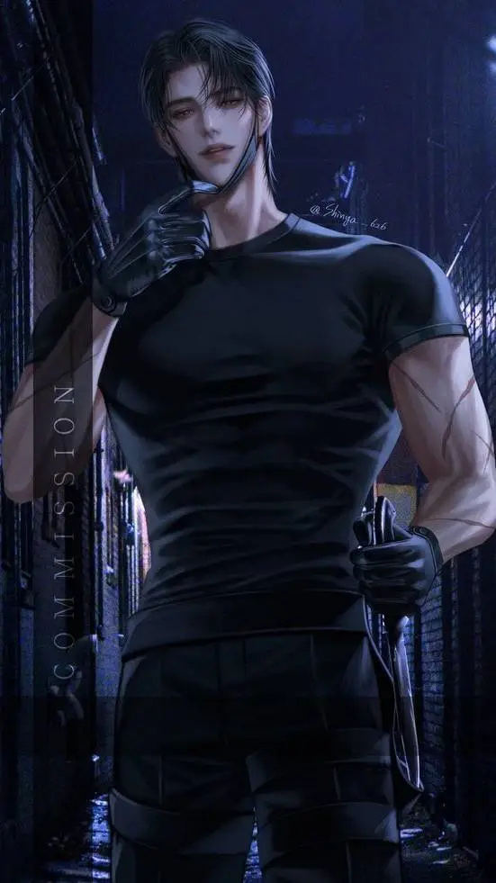 ai character: jihoon☠️ background