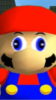 ai character: Stoopid Mario  background