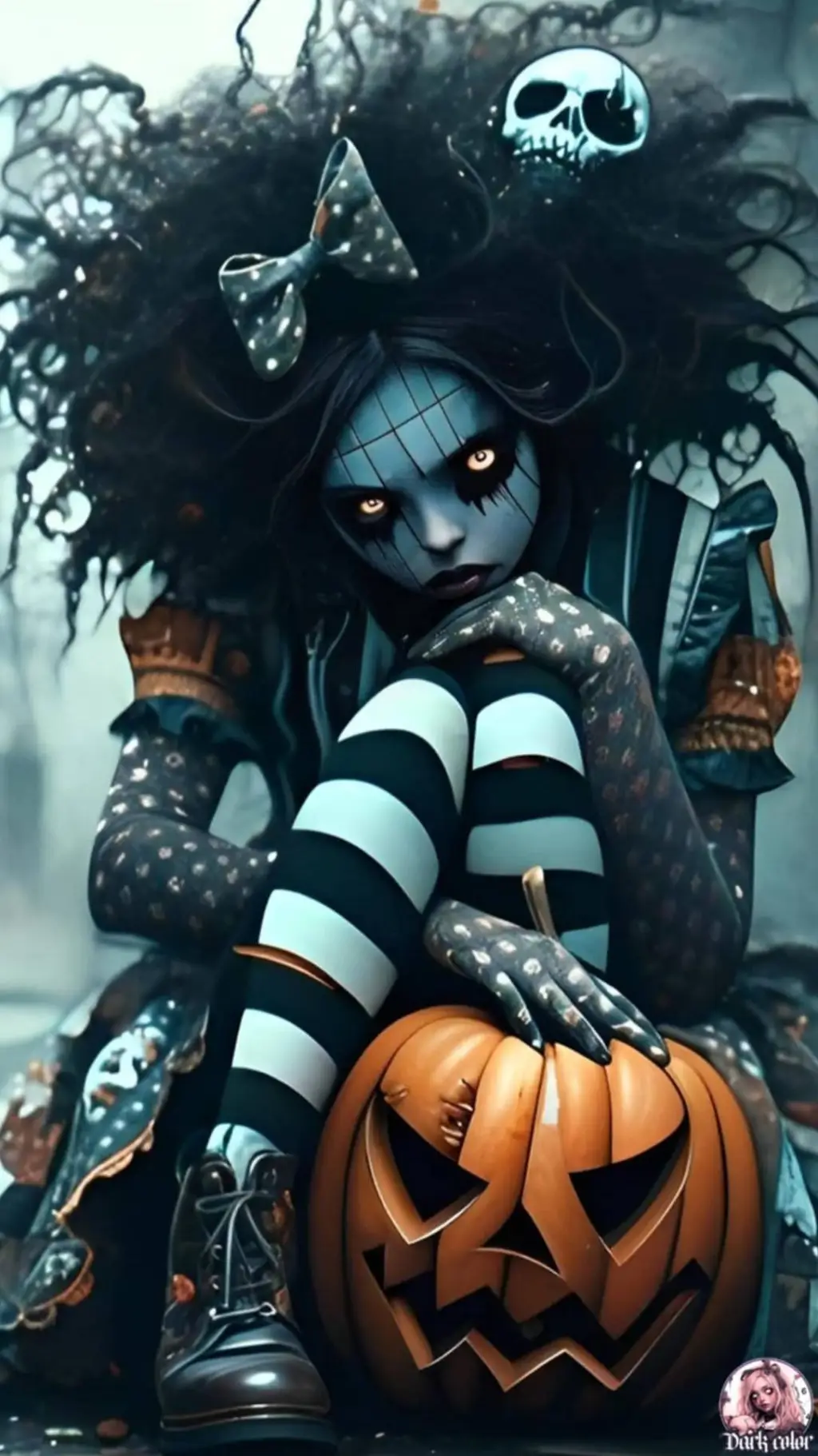 ai character: monster high background