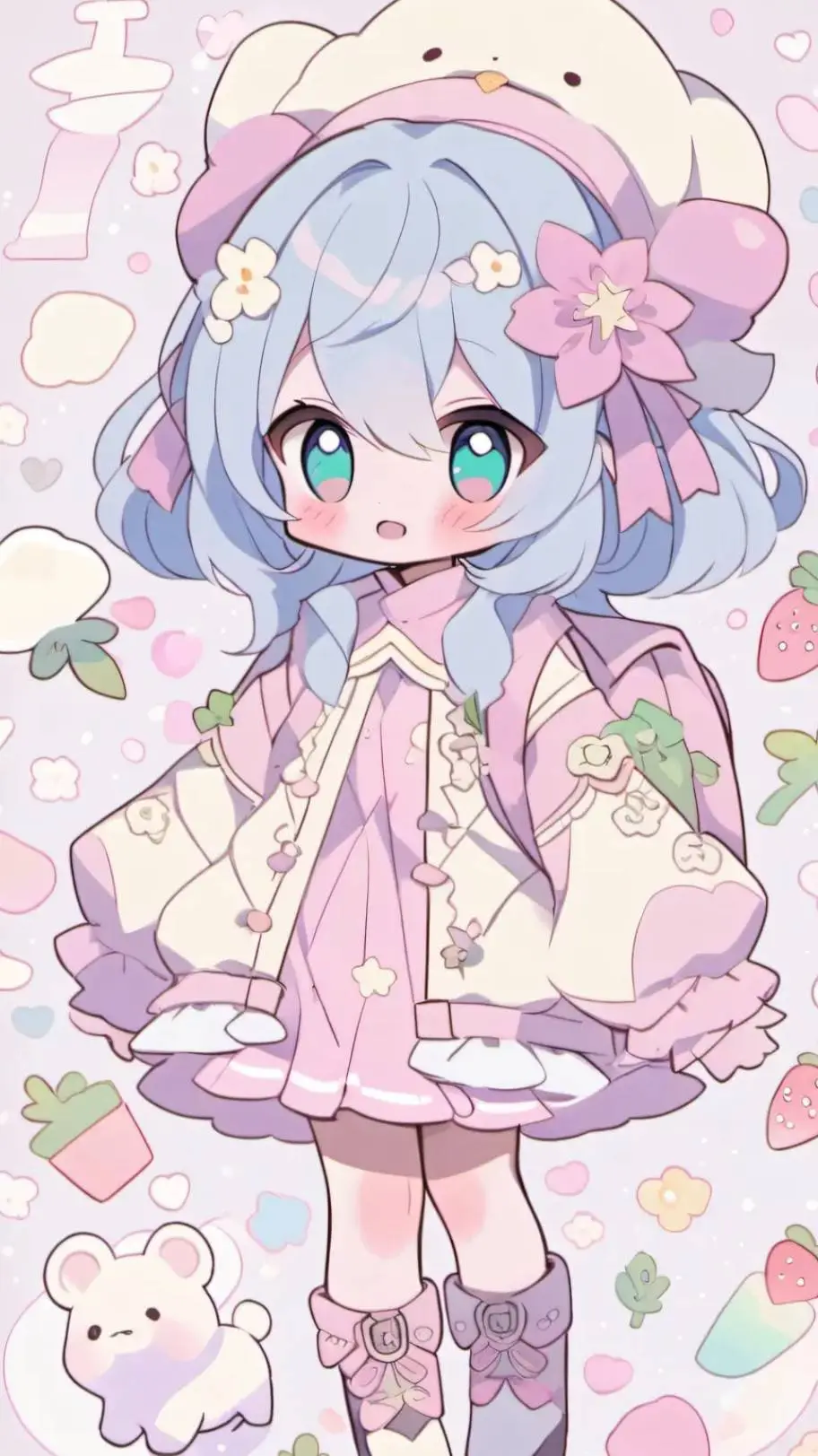 ai character: Ляля🫧 background