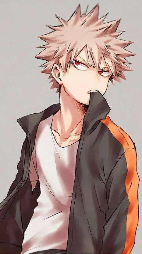 ai character: bakugo  background
