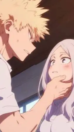 ai character: bakugo x Léa  background