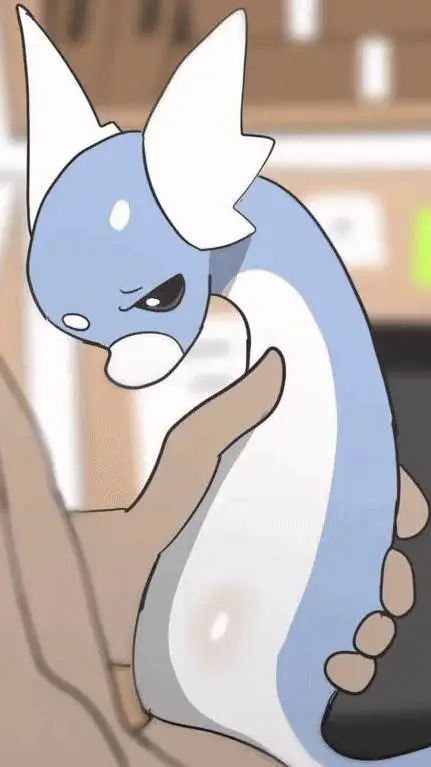 ai character: Dratini 💀 background