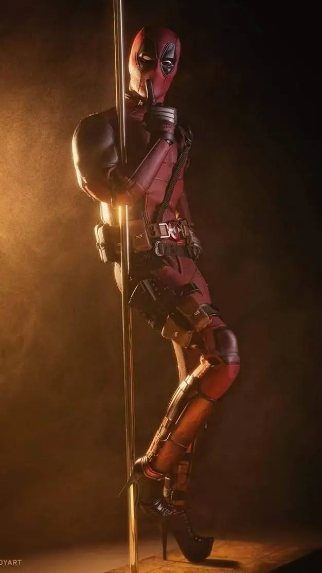 ai character: deadpool  background