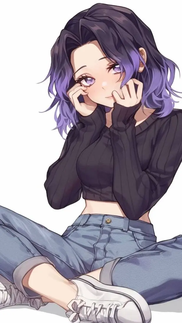 ai character: shinobu  background