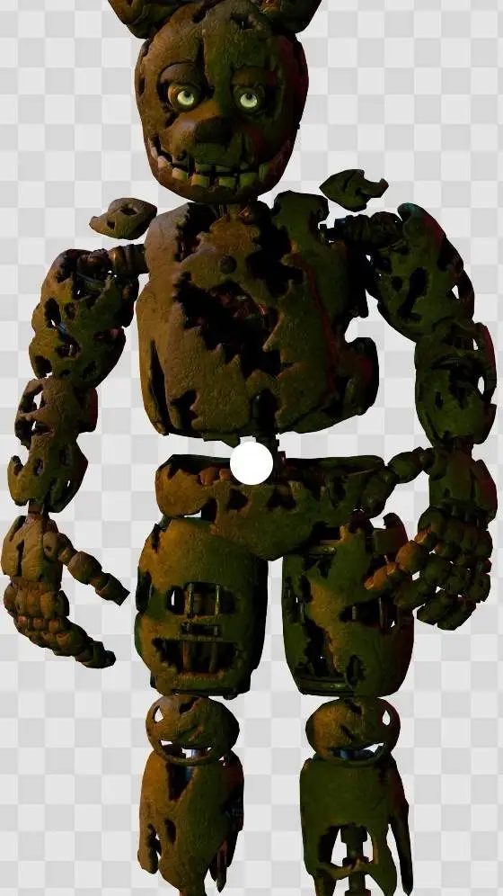 ai character: Spring trap background