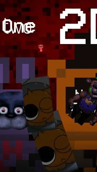 ai character: FNAF with babybrud background