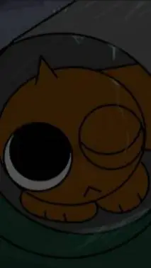 ai character: baby brud background