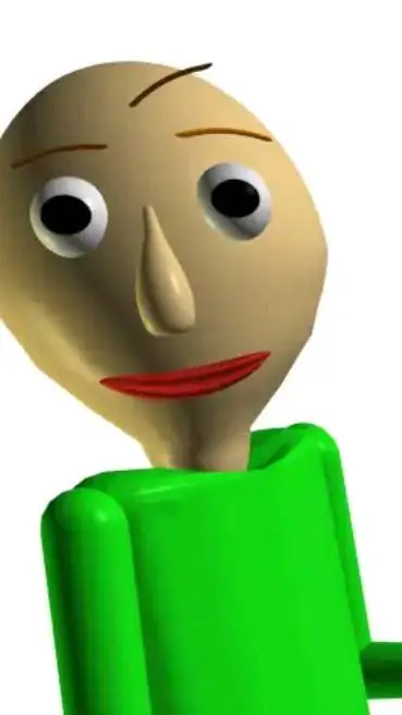 ai character: Baldi background