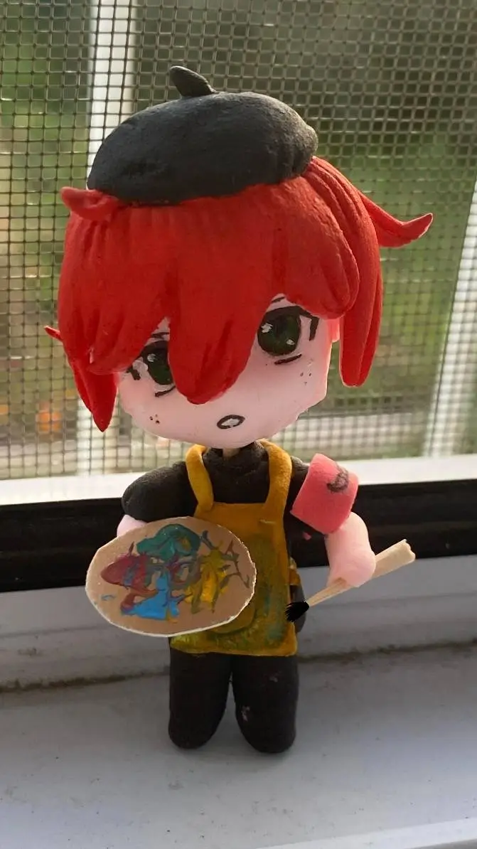 ai character: Geiju Tsuka  background