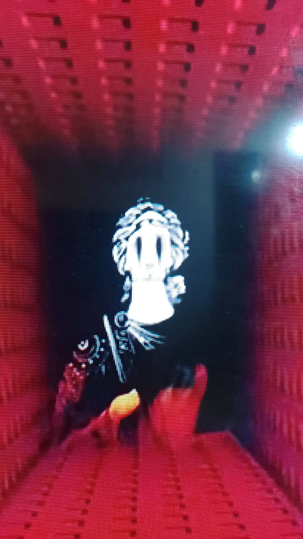 ai character: GOD IS HERE background